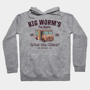 big worm ice cream Hoodie